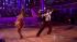 The final two couples danced the Samba during...