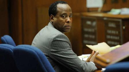 Dr. Conrad Murray looks on during the final stage of Conrad Murrays defense in his involuntary manslaughter trial in the death of singer Michael Jackson at the Los Angeles Superior Court on Tuesday, Nov. 1, 2011 in Los Angeles. Dr. Murray decided not to testify for his defense. Murray has pleaded not guilty and faces four years in prison and the loss of his medical licenses if convicted of involuntary manslaughter in Jacksons death.