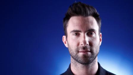 Musician Adam Levine poses for a portrait Monday, Feb. 20, 2012 in New York. (AP Photo/Carlo Allegri)