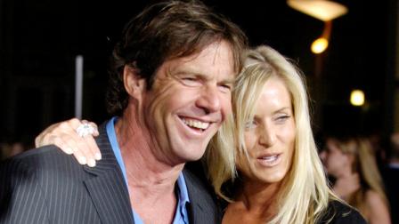 **FILE** Dennis Quaid arrives with his wife, Kimberly Buffington, at the premiere of a film in Los Angeles, in this April 11, 2006, file photo. A hospital put three children, including Dennis Quaids newborn twins, in danger by giving them overdoses of a blood thinner, California regulators said Wednesday, Jan. 9, 2008. (AP Photo/Chris Pizzello, file)