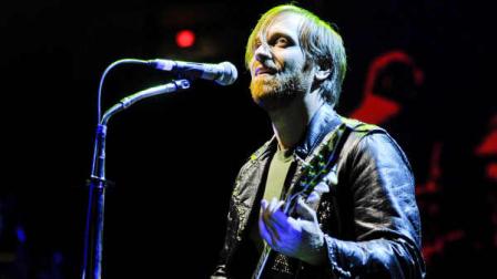 Guitarist/vocalist Dan Auerbach of The Black Keys performing at Madison Square Garden on Monday, March 12, 2012 in New York. (AP Photo/Evan Agostini)