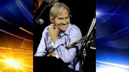 FILE - In this Dec. 3, 2007 file photo, musician Levon Helm appears on the new Imus in the Morning program at New York. A message posted Tuesday, April 17, 2012 on the 71-year-old musicians website by his family says Levon is in the final stages of his battle with cancer. Helm was diagnosed with throat cancer in 1998 and the illness reduced his voice to a whisper. But he still continued to sing on albums and at rollicking concerts at his Woodstock home. Helm was a key member of The Band and lent his distinctive Southern voice to classics like The Weight and The Night They Drove Old Dixie Down. (AP Photo/Richard Drew, file)