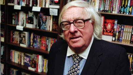 FILE - This Jan. 29, 1997 file photo shows author Ray Bradbury at a signing for his book Quicker Than The Eye in Cupertino, Calif. Bradbury, who wrote everything from science-fiction and mystery to humor, died Tuesday, June 5, 2012 in Southern California. He was 91. (AP Photo/Steve Castillo, file)