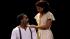 Norm Lewis, left, and Audra McDonald perform...