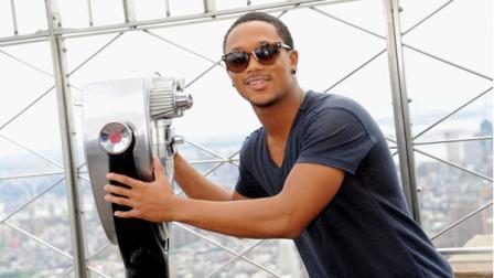 Actor Romeo Miller from the cast of Tyler Perrys Madeas Witness Protection visits the observation deck at the Empire State Building on Tuesday June 26, 2012 in New York. (Photo by Evan Agostini/Invision/AP)