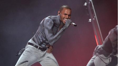 Chris Brown performs at the BET Awards on Sunday, July 1, 2012, in Los Angeles. (Photo by Matt Sayles/Invision/AP)