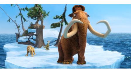 This image released by 20th Century Fox shows the characters Diego, voiced by Denis Leary, left, Sid, voiced by John Leguizamo and Manny, voiced by Ray Romano in a scene from the animated film, Ice Age: Continental Drift. (AP Photo/20th Century Fox)