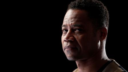 Actor Cuba Gooding Jr. poses for a portrait during the Red Tails junket Tuesday, Jan. 10, 2012 in New York. (AP Photo/Carlo Allegri)