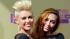 Miley Cyrus and her sister Brandi Cyrus attend...