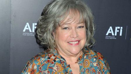FILE - This Jan. 27, 2012 file photo shows actress Kathy Bates arriveing at the Australian Academy of Cinema and Television Arts Awards at the Soho House, in Los Angeles. Bates says she is recovering from a double mastectomy. The Oscar-winning actress tweeted on Wednesday, Sept. 12, that she was diagnosed with breast cancer two months ago. But in a separate post, she said she doesnt miss her breasts as much as Harrys Law, her NBC law drama that was canceled last May. Bates, 64, told People magazine that she wont have to undergo radiation or chemotherapy. (AP Photo/Katy Winn, file)