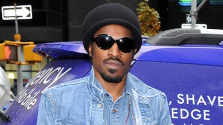 FILE - This Nov. 13, 2012 file photo shows musician and actor Andre Benjamin, better known as Andre 3000, during a promotional event for Gillette in New York. Benjamin will star as rock legend Jimi Hendrix in the film, All is By My Side, set for release in 2013. (Photo by Evan Agostini/Invision/AP, file)