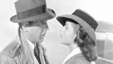 FILE-This photo provided by Warner Bros., shows actors Ingrid Bergman and Humphrey Bogart in a scene from the film Casablanca. (AP Photo/Warner Bros.)