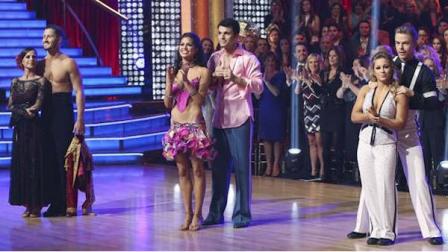 The three finalists for Dancing with the Stars: All Stars - Kelly Monaco, Melissa Rycroft and Shawn Johnson.