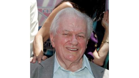 FILE - In this Thursday, July 31, 2008 file photo, actor Charles Durning smiles during ceremonies honoring him with a star on the Hollywood Walk of Fame in Los Angeles. Durning, the two-time Oscar nominee who was dubbed the king of the character actors for his skill in playing everything from a Nazi colonel to the pope, died Monday, Dec. 24, 2012 at his home in New York City. He was 89. (AP Photo/Reed Saxon)