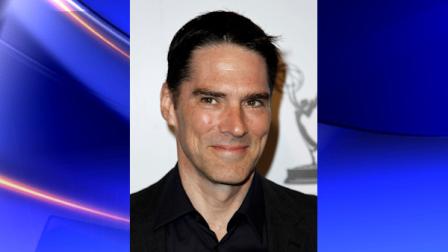 Thomas Gibson arrives at the Academy of Television Arts and Sciences 21st Annual Hall of Fame Gala in Beverly Hills, Calif., Thursday, March 1, 2012. (AP Photo/Matt Sayles)