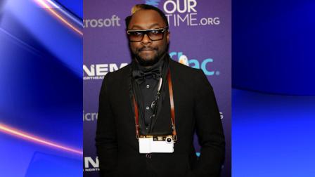 Will.i.am arrives at the OurTimes.org Inaugural Youth Ball Generation Now Party on Saturday, Jan. 19, 2013, in Washington. (Photo by Nick Wass/Invision/AP)
