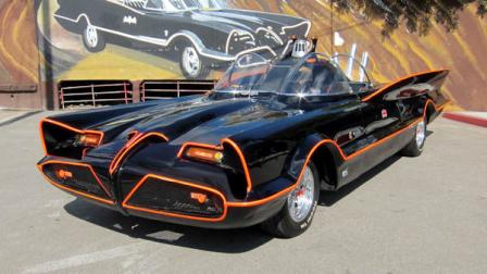This October 2012 file photo provided by Barrett-Jackson/George Barris shows the original Batmobile in Los Angeles. Batmans original ride, from the 1960s TV series, has sold at auction for $4.2 million on Saturday, Jan. 19, 2013. (AP Photo/Courtesy Barrett-Jackson/George Barris, File)
