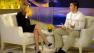 This Jan. 22, 2013 photo released by ABC shows Notre Dame linebacker Manti Teo, right, speaking with host Katie Couric during an interview for Katie, in New York. (AP Photo/Disney-ABC, Lorenzo Bevilaqua)