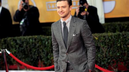 FILE - This Jan. 27, 2012 file photo shows actor-singer Justin Timberlake at the 19th Annual Screen Actors Guild Awards at the Shrine Auditorium in Los Angeles. Timberlake wore a suit by Tom Ford. (Photo by Chris Pizzello/Invision/AP, file)