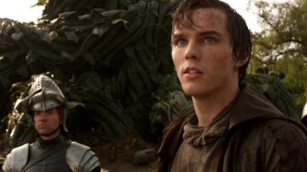 This film image released by Warner Bros. Pictures shows Nicholas Hoult in a scene from Jack the Giant Slayer. (AP Photo/Warner Bros. Pictures)