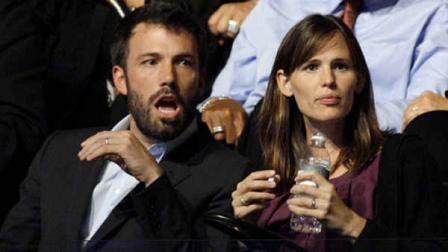 FILE - In this Aug. 27, 2008 file photo, actors Ben Affleck and Jennifer Garner are seen at the Democratic National Convention in Denver. Fewer celebrities is an emerging theme for the Democratic Convention this year. (AP Photo/Paul Sancya)