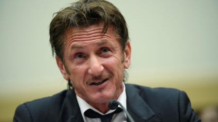 Academy Award-winning actor Sean Penn testifies on Capitol Hill in Washington, Monday, May 20, 2013, before the House subcommittee on Africa, Global Health, Global Human Rights, and International Organizations hearing on Advocating for American Jacob Ostreichers Freedom after two years in Bolivian detention. Ostreicher was arrested in June 2011 by Bolivian police after it was alleged that he did business with people wanted in their countries because of links with drug trafficking and money laundering. (AP Photo/Susan Walsh)