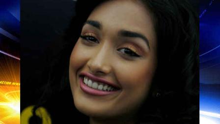 FILE- In this Dec. 19, 2008 file photo, Bollywood actress Jia Khan smiles during a promotional event of her forthcoming Hindi movie Ghajini in Bangalore, India. Police said that Khan was found dead at her home in Mumbai late Monday, June 3, 2013. Khan began her career in Mumbais film industry in the 2007 Hindi film Nishabd in which she portrayed a teenager in love with her best friends father, played by Bollywood superstar Amitabh Bachchan. (AP Photo/Aijaz Rahi, file)