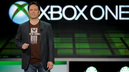 Phil Spencer of Microsoft Game Studios speaks at the Microsoft Xbox E3 media briefing in Los Angeles, Monday, June 10, 2013. Microsoft focused on how cloud computing will make games for its next-generation Xbox One console more immersive during its Monday presentation at the Electronic Entertainment Expo. Microsoft announced last week that the console must be connected to the Internet every 24 hours to operate, and the system would ideally always be online. (AP Photo/Jae C. Hong)