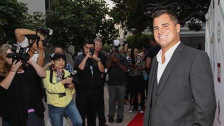 Actor George Eads arrives at the premiere of Gutshot Straight on Monday, August 12, 2013 in Los Angeles. (Photo by Paul A. Hebert/Invision/AP)