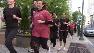 Runners practice for Broad Street Run