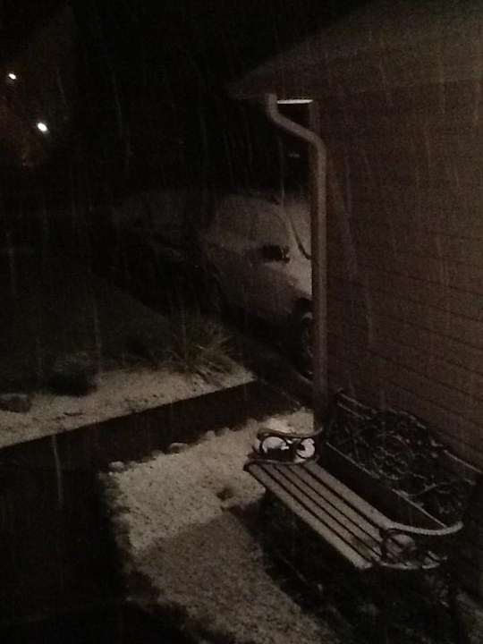 Little snowfall turns into icy mess