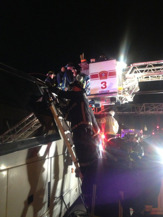 Boston bus crash