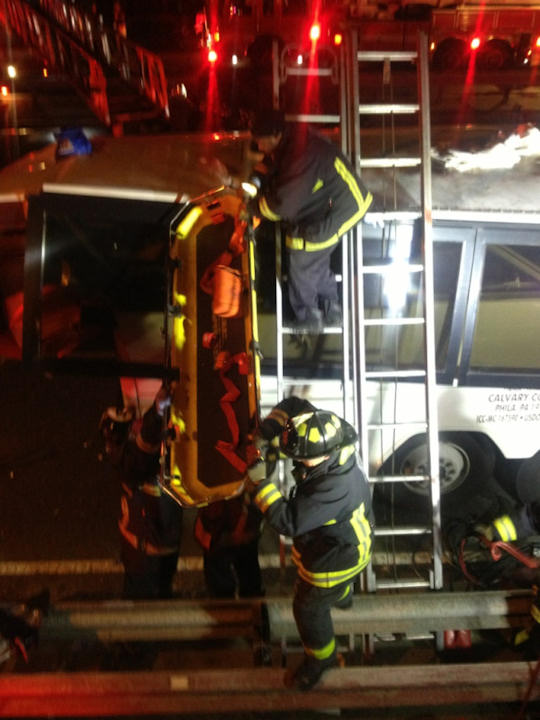 Boston bus crash