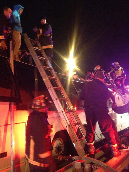 Boston bus crash