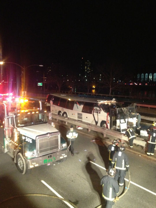 Boston bus crash