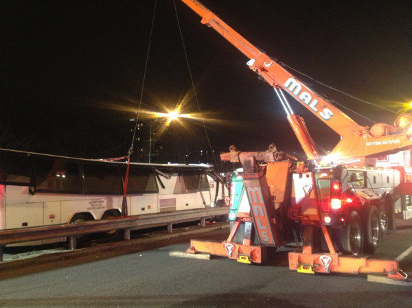 Boston bus crash
