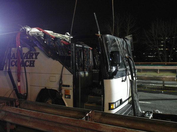Boston bus crash
