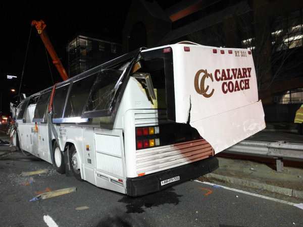 Boston bus crash