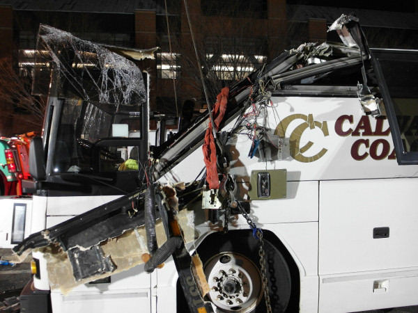 Boston bus crash