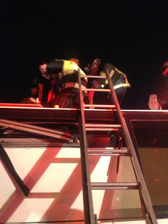 Boston bus crash