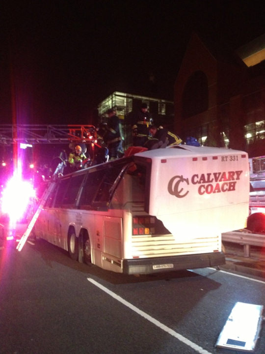 Boston bus crash