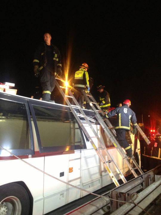 Boston bus crash