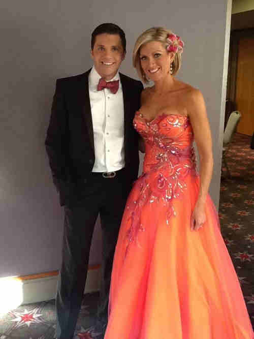 Meteorologists David Murphy and Melissa Magee...