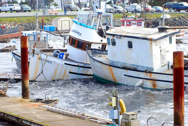 With a tsunami warning in effect for Northern...