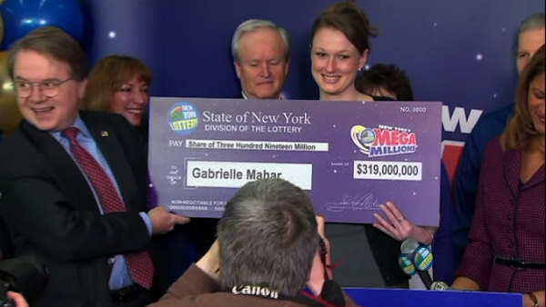 Pictures of Mega Millions winners