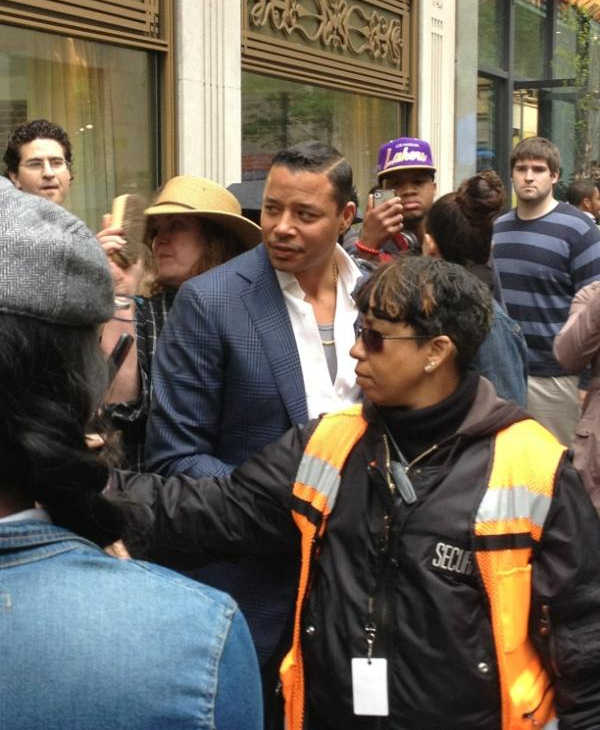 Production crews for the movie Dead Man Down...