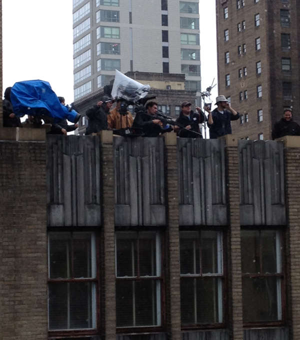 On Friday morning, production crews for the...