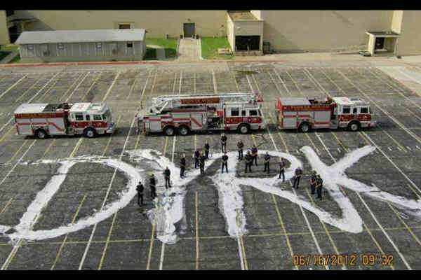 Firefighter's tribute to dying 4-year-old