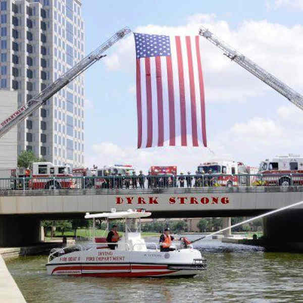 Firefighter's tribute to dying 4-year-old