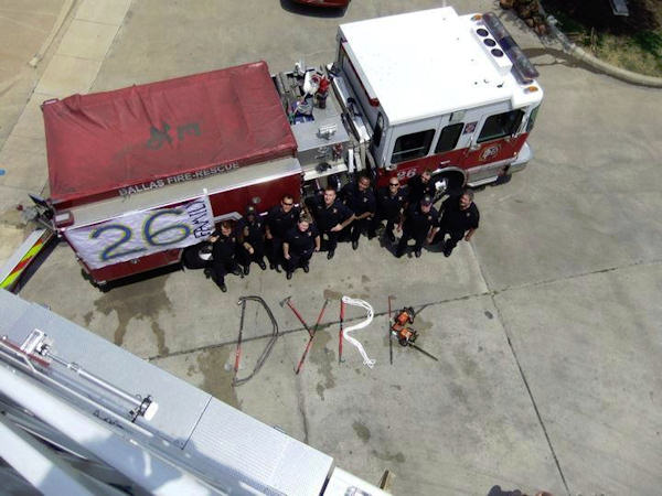 Firefighter's tribute to dying 4-year-old